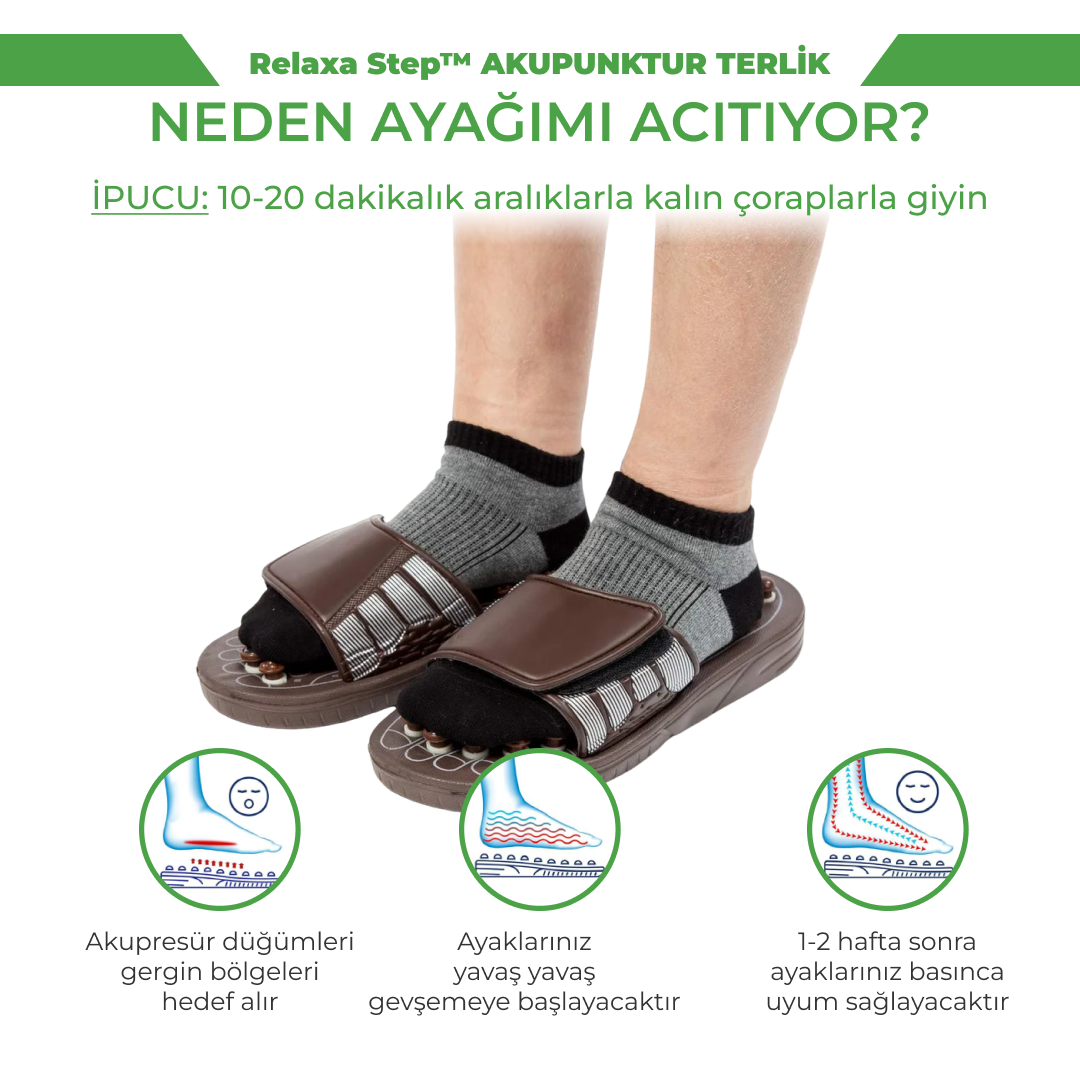 Akupunktur Refloksoloji Masaj Terliği