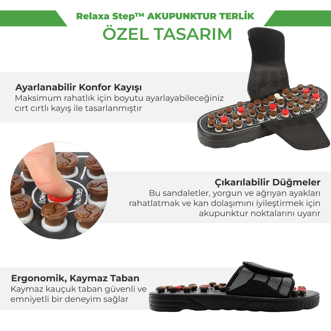 Akupunktur Refloksoloji Masaj Terliği