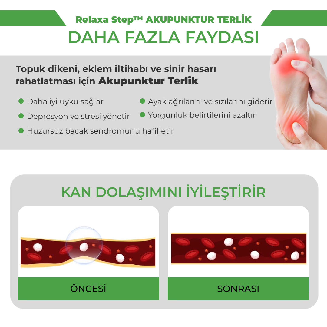 Akupunktur Refloksoloji Masaj Terliği