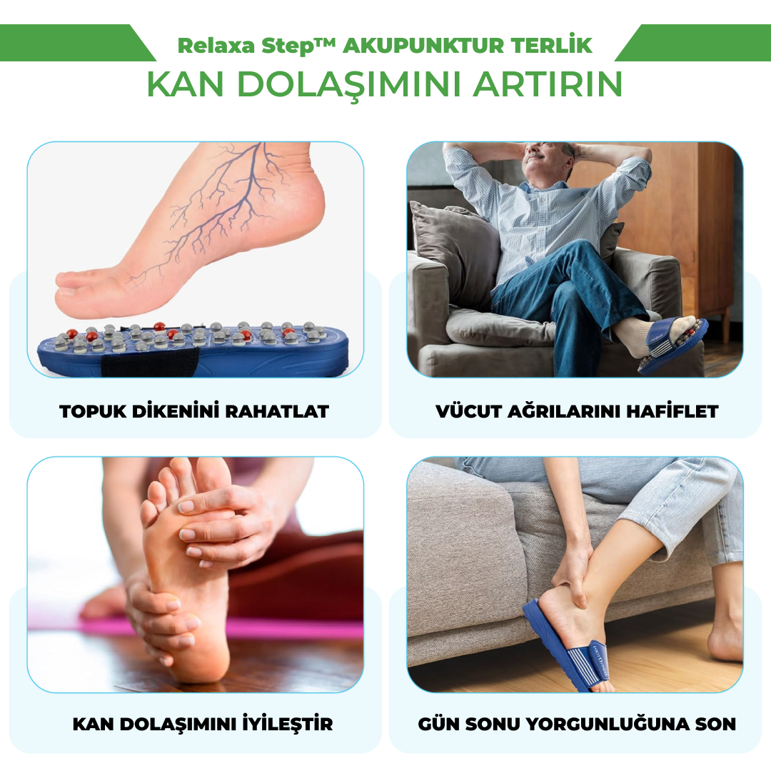 Akupunktur Refloksoloji Masaj Terliği