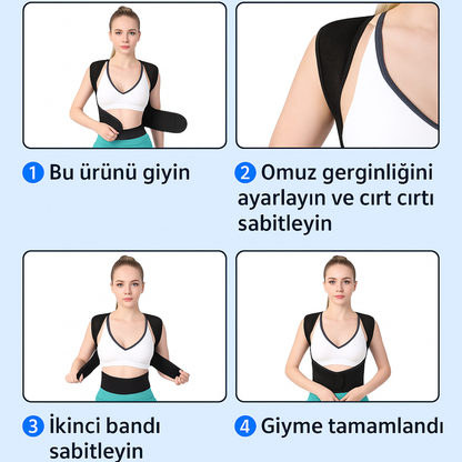 KAMBURLAŞMA ÖNLEYİCİ DİK DURUŞ KORSESİ
